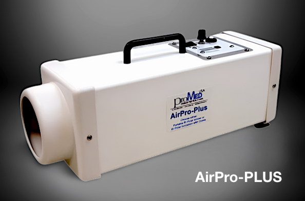 The AirPro-PLUS adds the option of a bit of Ozone to the bipolar ionization with the flick of a switch